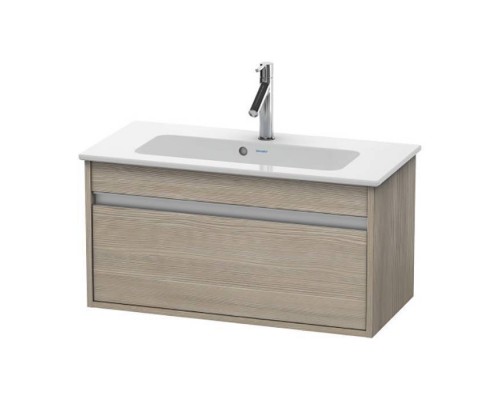 Duravit Ketho Тумба подвесная, 80x38.5х41, с раковиной, 1 выдв. ящик, цвет: сосна серебристая. KT642303131, 2342830000 Duravit Ketho Тумба подвесная, 80x38.5х41, с раковиной, 1 выдв. ящик, цвет: сосна серебристая. KT642303131, 2342830000