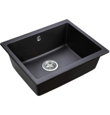 Мойка кухонная Emar Quartz EMQ-1555.P морион
