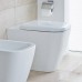 Duravit Happy D.2 Унитаз напольный 57х36.5см., пристенный вариант, для независимого подключения воды, включая крепление, HygieneGlaze, цвет: белый. 2159092000