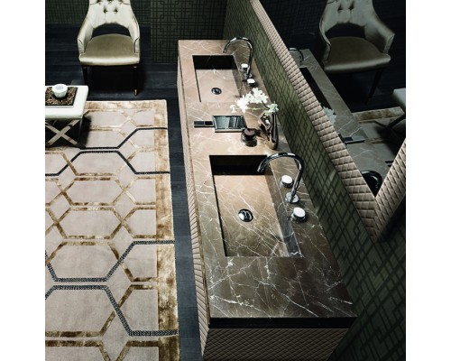 VITAGE milldue edition FOUR SEASONS Комплект мебели с базой, интегрированными раковинами PLANS, зеркалом LOSANNA, 216см, подвесной, цвет: мрамор bronzo amani-B58 экокожа visione-223 черный хром. 4356.216.B58.3.2, 9502, F114.223.96, 3471.223.96 VITAGE milldue edition FOUR SEASONS Комплект мебели с базой, интегрированными раковинами PLANS, зеркалом LOSANNA, 216см, подвесной, цвет: мрамор bronzo amani-B58 экокожа visione-223 черный хром. 4356.216.B58.3.2, 9502, F114.223.96, 3471.223.96