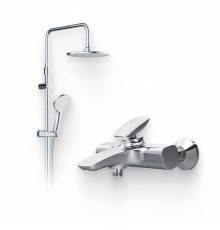 Душевой комплект Смеситель AM.PM Spirit V2.0 F70A10000 + Стойка Gem F0790000