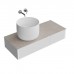 Kerama Marazzi Magica Тумба подвесная, 115.4х48.5х22см., 2 ящика, цвет: утренний серый матовый. MA.120.2\MGR.M