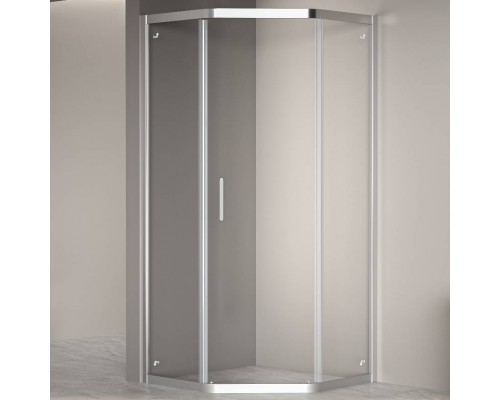 Душевой уголок RGW Passage PA-86 90х120 см, профиль хром, стекло прозрачное