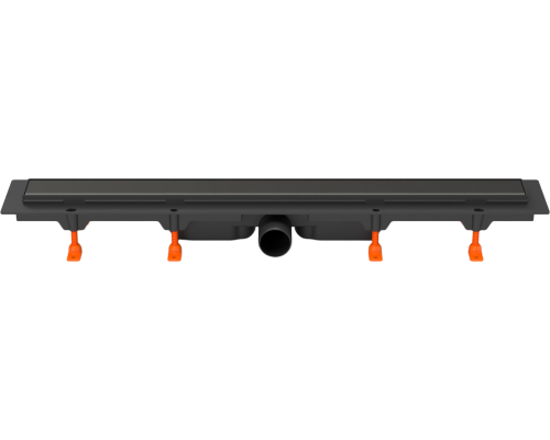 Душевой трап (лоток) MCH Chudej Klasik CH850/50KC 85 см, матовый черный