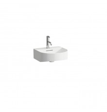 Laufen Sonar Раковина 41x42х14 см, 1 отв., покрытие LLC, цвет: белый. 8.1634.1.400.104.1