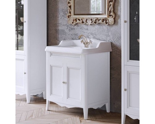 TW Veronica Nuovo комплект мебели с 2-мя дверцами, с доводчиками Blum, ручки: бронза, 73см, напольный, цвет: белый. VER2073-B+AR834bi*1 комплект TW Veronica Nuovo комплект мебели с 2-мя дверцами, с доводчиками Blum, ручки: бронза, 73см, напольный, цвет: белый. VER2073-B+AR834bi*1 комплект