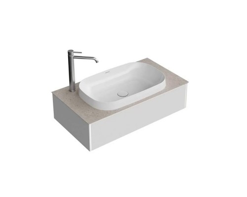 Kerama Marazzi Magica Тумба подвесная, 88.4х48.5х22см., 1 ящик, цвет: утренний серый матовый. MA.90.1\MGR.M