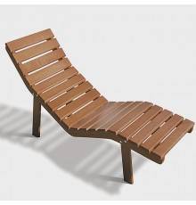 Effegibi Релаксационный лежак 187x65x80см, цвет: обработанный бук. AR 20 15 0001