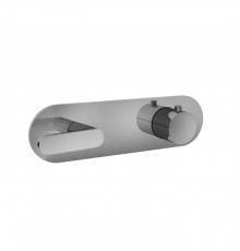 Fantini Icona Deco Смеситель для душа, встраиваемый, термостатический, на 2 выхода, (наружняя часть), цвет: хром. 53 02 R872B