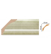 Плинтус DECOMASTER D100-373 ШК/14 (69*69*2400 мм)