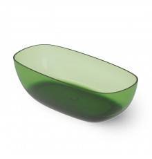 Dea Design Modern Ванна 180х85х54см., отдельностоящая, Glasstek, прозрачная смола, цвет: Emerald R3. DD8666 1800 R3