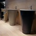 Duravit Starck 1 Тумба напольная 60x56xh82.5см, с раковиной , подсветка LED, цвет: stone grey satin matt. 0406580000,  S1970400000,  S1952009292