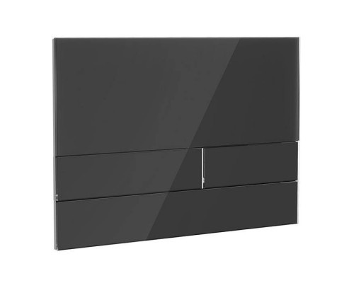 TECEspring Панель смыва для унитаза, акриловая, плоская, цвет: черный. S240851 TECEspring Панель смыва для унитаза, акриловая, плоская, цвет: черный. S240851