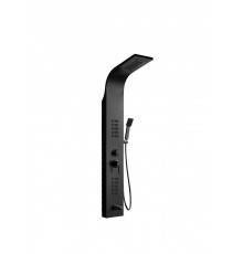 Душевая панель Ceruttispa Virginia BK CT9989 матовая черная