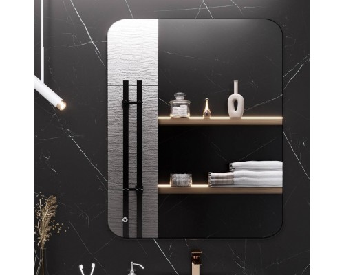 Зеркало Aqua de Marco Milan 80х100 см, с LED-подсветкой