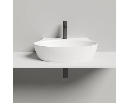 Salini Alda Wall 02 Раковина 58х45х15cм, с 1 отв., сифон, слив-пер, мат-л: S-Stone, цвет: белый матовый. 140321M Salini Alda Wall 02 Раковина 58х45х15cм, с 1 отв., сифон, слив-пер, мат-л: S-Stone, цвет: белый матовый. 140321M