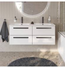 Тумба под раковину Cezares Eco Cer-N 120 4 ящика, bianco lucido, без ручек