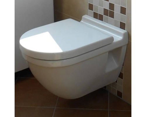 Duravit Starck 3 Унитаз подвесной Сompact, укороченная модель 36x48.5см, цвет: белый. 2202090000