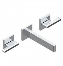 THG ICON-X CARBONE GOLD A MANETTES Смеситель для раковины, настенный, цвет: хром    . U7T-A02-40GB