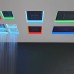 Antonio Lupi Душевая система Meteo XXL 100x75x11 см, с подсветкой LED, цвет: полированная сталь. METEOXXL_BAL