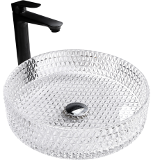 Раковина Abber Glas AK2301 прозрачная