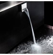 Bossini Bocca OLE' SQUARE Излив для душа, латунь каскадная струя 1/2, цвет: хром. E86908.030