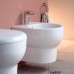 ARTCERAM/HIDRA SMARTY Биде подвесное 35х50 см, с 1 отв под смеситель, цвет: белый. SMB001 01 00