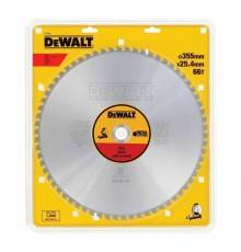 Диск пильный DeWalt твердосплавный 355х25.4 мм, 66 зубьев METAL CUTTING DT1926