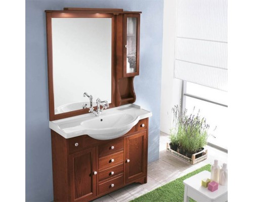 EBAN Eleonora Комплект мебели: база с раковиной 105 см, напольный, цвет: noce . FAC01PO,  FPLEB105-B*1,  FBSEL105-N new*8 разнотон