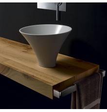 Kerasan Deco Раковина 40х40х29 см, без отв., цвет: белый. 480201