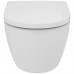 Ideal Standard Ellisse Унитаз подвесной, безободковый, с сиденьем, цвет: белый. T569201