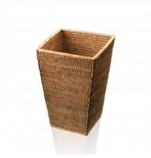 Decor Walther Basket KK Корзина для бумаги 19.5x30см, напольная, цвет: ротанг темный. 0927692