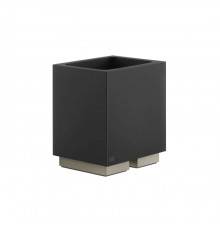 Gessi Rettangolo Стакан настольный, цвет: Finox Brushed Nickel/черный матовый. 20832#149