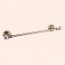 TW Crystal 113, полотенцедержатель 49см, подвесной, цвет: золото с кристаллом (swarovski). TWCR113oro-sw