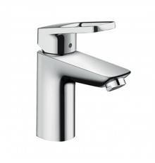 Hansgrohe Novus Loop Однорычажный смеситель для раковины 100, с рукояткой-петлей, с донным клапаном, хром. 71081000