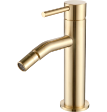 Смеситель для биде AQUAme Siena AQM6216BG шлифованное золото