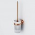 A85A33344 Стойка с туалетной щеткой, розовое золото