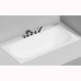 Salini Ornella Axis 190 Kit Встраиваемая ванна 190х90х60см, прямоугольная, материал: S-Stone, донный клапан UpDown, слив-перелив, цвет: белый матовый. 103522M