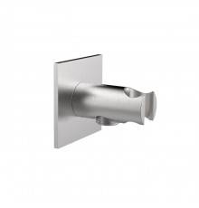 Almar 316 Stainless Steel Вывод из стены, с держателем для ручного душа, цвет: нержавеющая сталь брашированная AISI 316. E095034.316