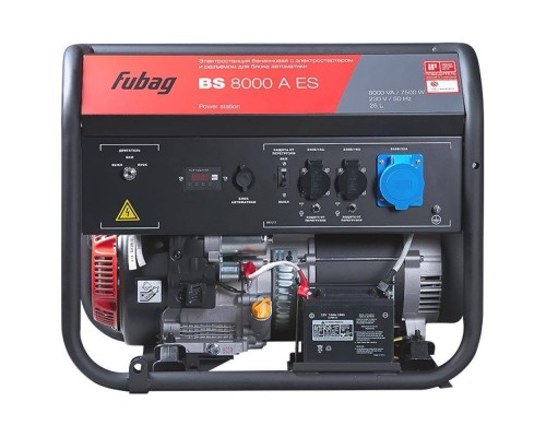Генератор бензиновый FUBAG BS 8000 A ES Генератор бензиновый FUBAG BS 8000 A ES