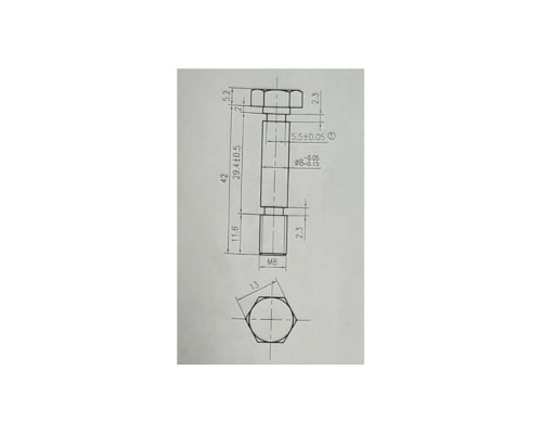 Комплект срезных болтов REDVERG д/шнека снегоуборщика (2 шт.) (860111)