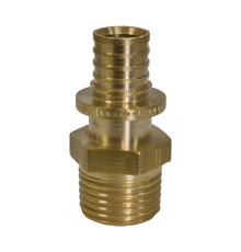 Переход Hoobs с наружной резьбой 20х2.8-R1/2 . HB-PEXNN-202812