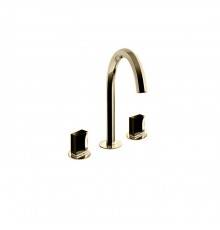 Fantini Venezia Смеситель для раковины, 3 отв., излив: 175 мм, цвет: Matt British Gold PVD. 29 P6 N404S,  29 P6 N448
