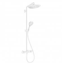 Hansgrohe Croma Select S Душевая система, 1jet, с термостатом и ручным душем, цвет: белый матовый. 26890700