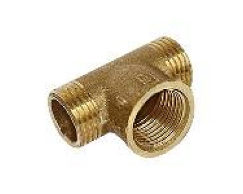 Тройник, ELSEN, Metalit, НВН, 1/2, 1/2, 1/2, латунь, равнопроходной Тройник, ELSEN, Metalit, НВН, 1/2, 1/2, 1/2, латунь, равнопроходной