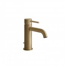 Gessi 316 Смеситель для раковины, на 1 отв., с донным клапаном , цвет: Warm bronze brushed PVD. 54001#726