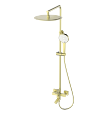 Душевая стойка Wonzon   Woghand WW-88739010-BG, брашированное золото
