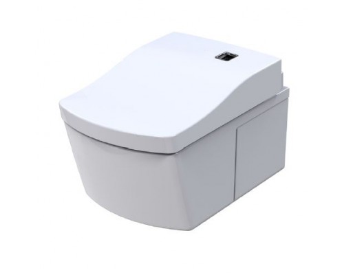 TOTO Neorest EW Унитаз подвесной 42.3x66.6x41см, безободковый, CeFiONtect, Tornado Flush цвет: белый с сиденьем WASHLET. TCF994RWG#NW1,  CW994P#NW1