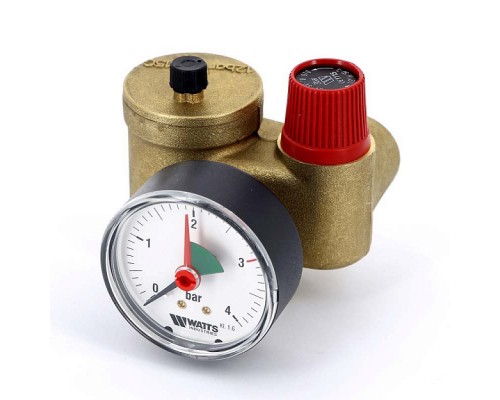 Группа безопасности котла Watts KSG 30N до 50кВт, 1 , 3 бар компакт. 10005232