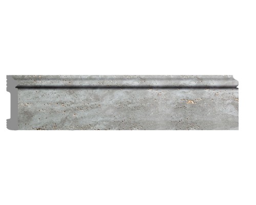 Плинтус напольный DECOMASTER D005-1629G ДМ (79*13*2400мм)